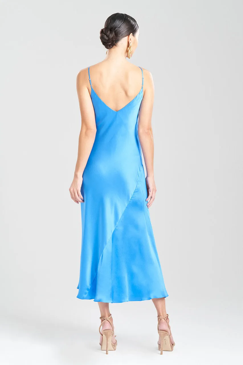 Key Essentials Sheath Flounce Silk Slip Dress sold by Natori product image thumbnail 2