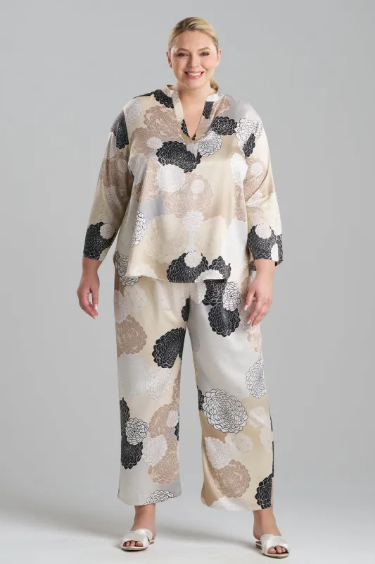 Botanic Melody Satin Long Sleeve PJ sold by Natori