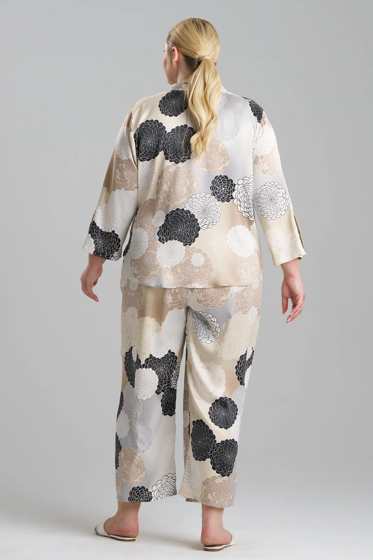 Botanic Melody Satin Long Sleeve PJ sold by Natori product image thumbnail 2