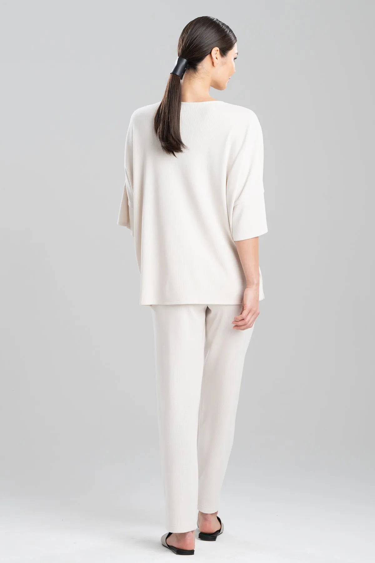 Tranquility Waffle V-Neck Top sold by Natori product image thumbnail 2