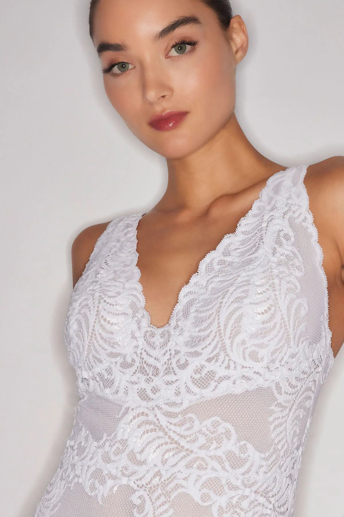 Feathers Boudoir Bodysuit sold by Natori product image thumbnail 4