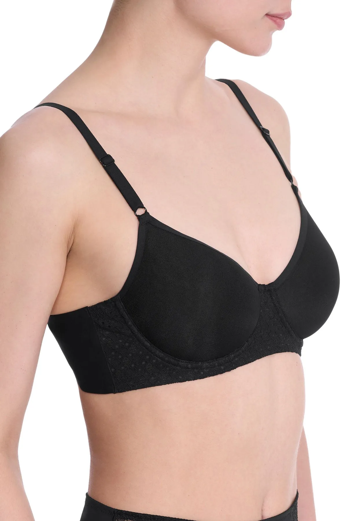 Harmony Smooth Back Spacer Underwire Bra sold by Natori product image thumbnail 3