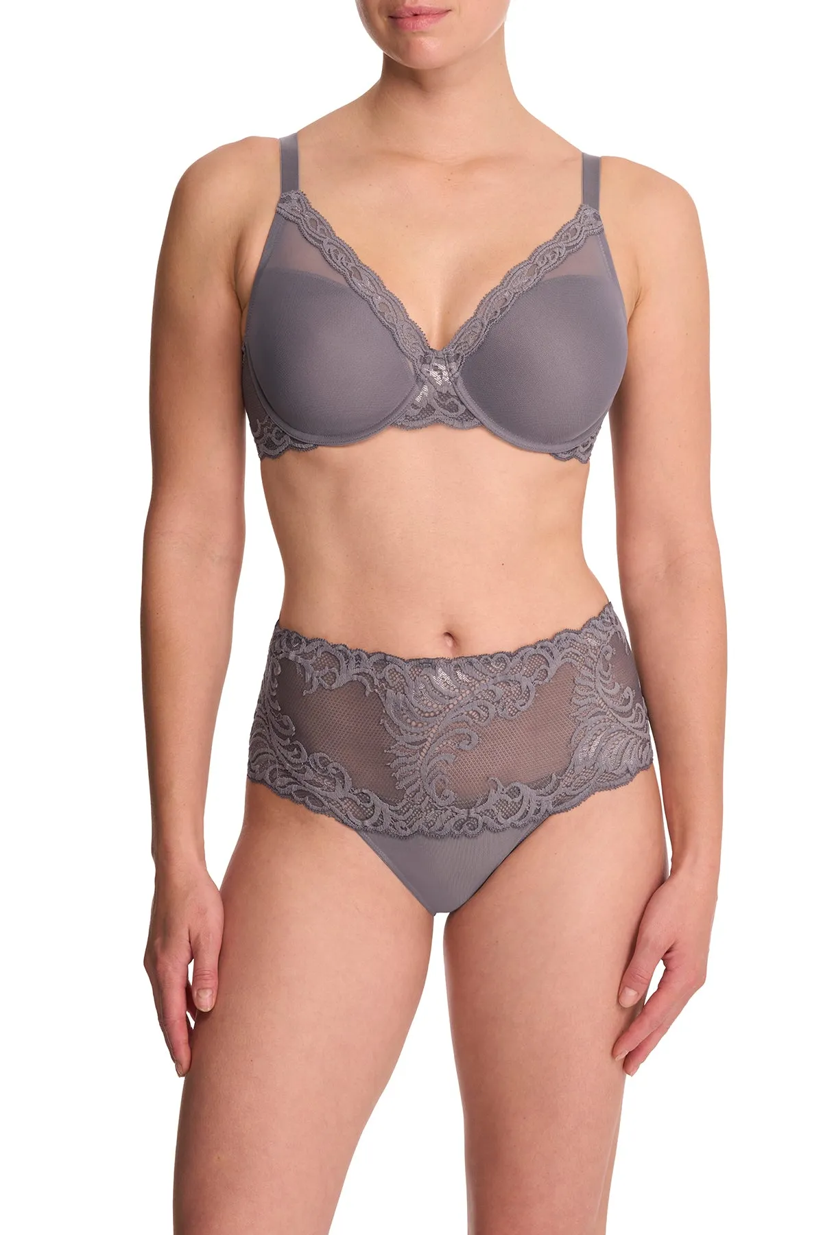 Feathers Full Figure Contour Underwire Bra sold by Natori product image thumbnail 5