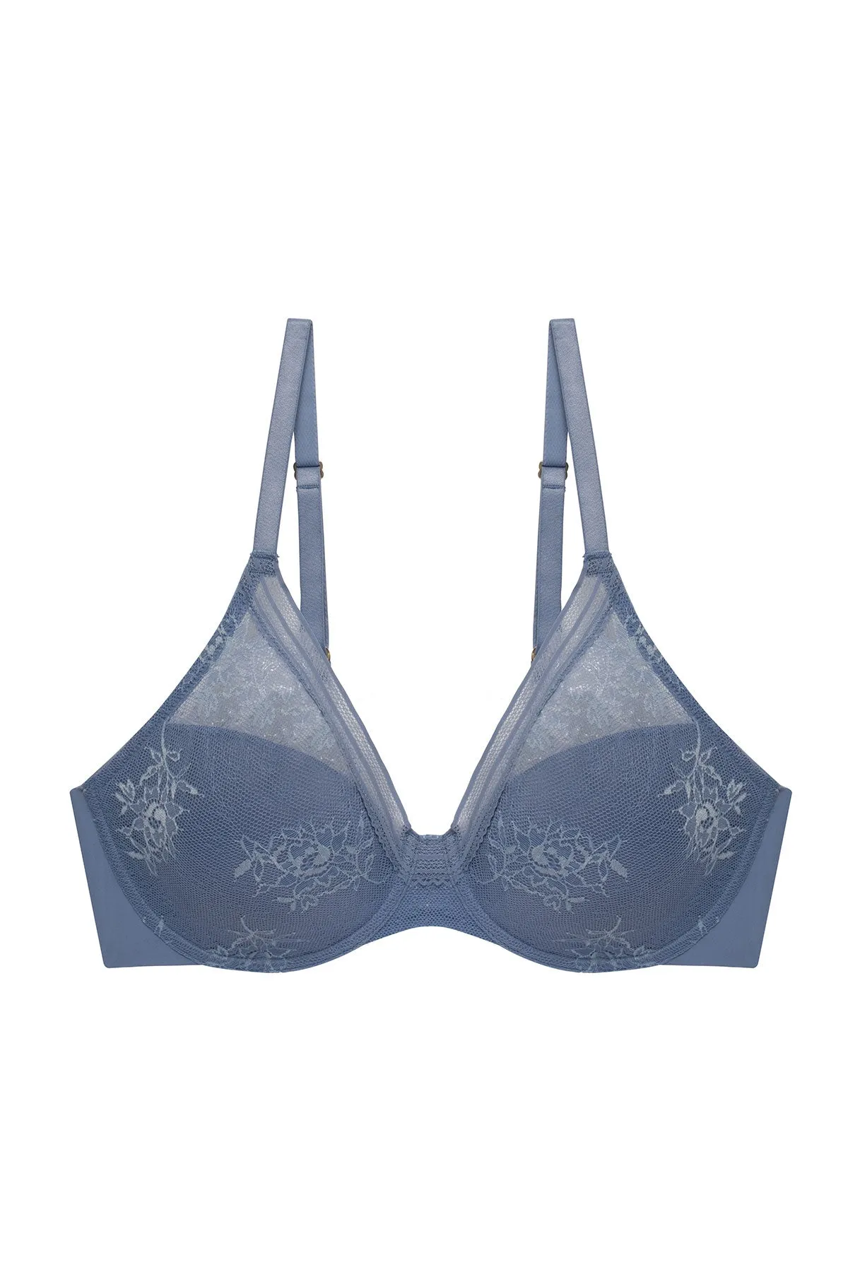 Love Lace Back Smoothing Plunge T-Shirt Bra sold by Natori