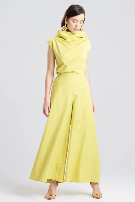 Tech Cotton Taffeta Palazzo Pants sold by Natori