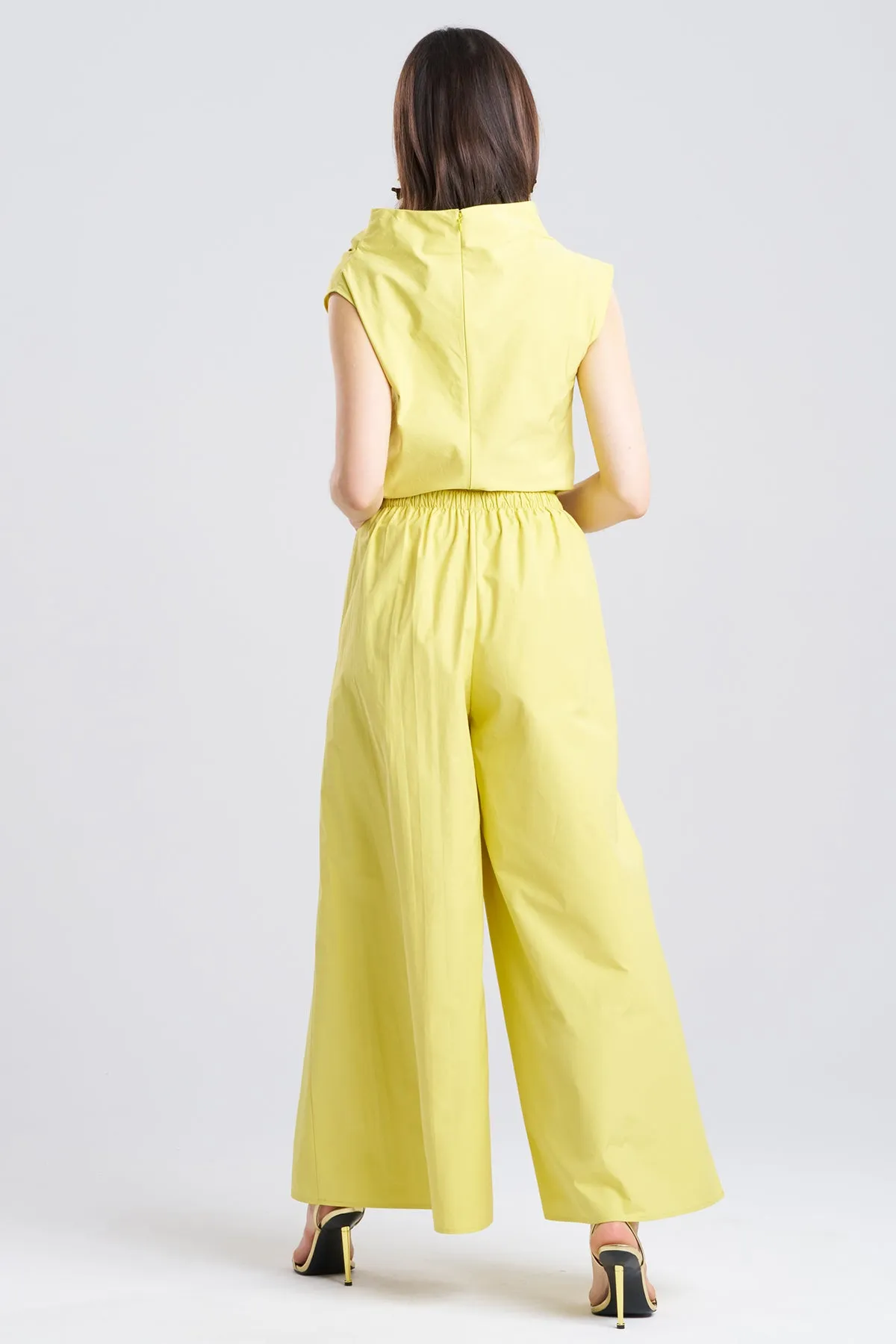 Tech Cotton Taffeta Palazzo Pants sold by Natori product image thumbnail 2