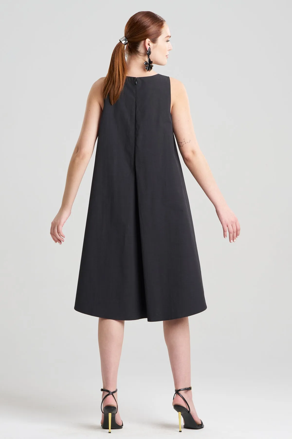 Tech Cotton Taffeta Asymmetric Dress sold by Natori product image thumbnail 2