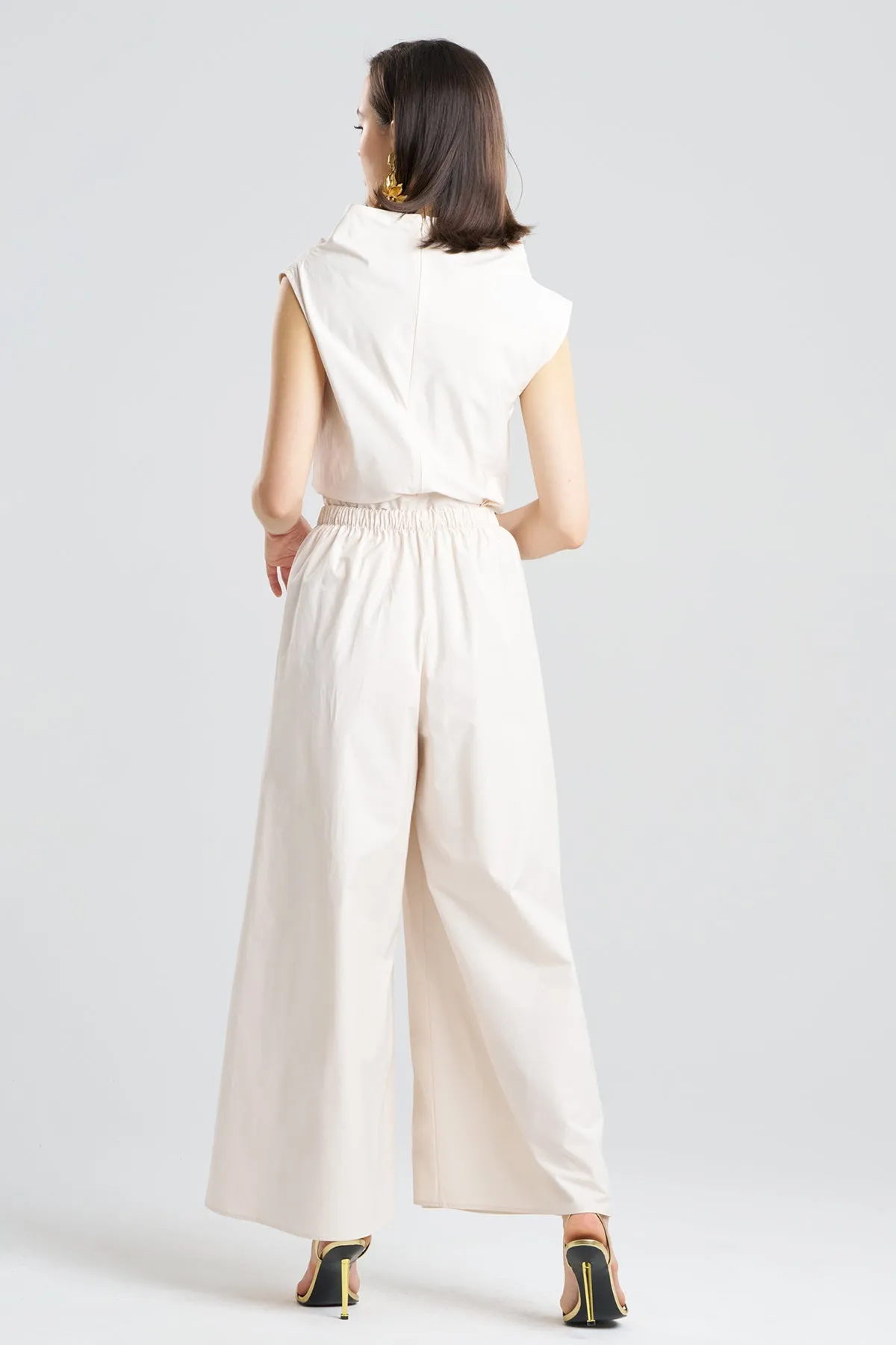 Tech Cotton Taffeta Palazzo Pants sold by Natori product image thumbnail 2