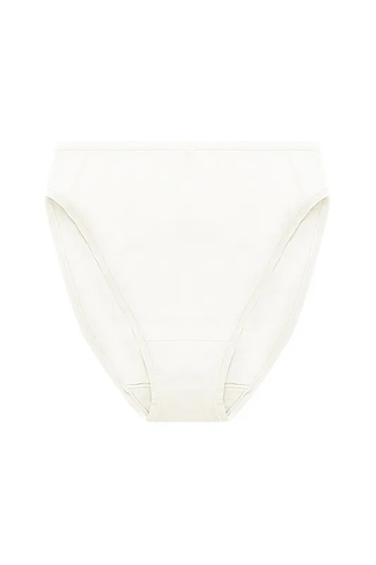 Bliss Bare Cotton High Cut Brief sold by Natori