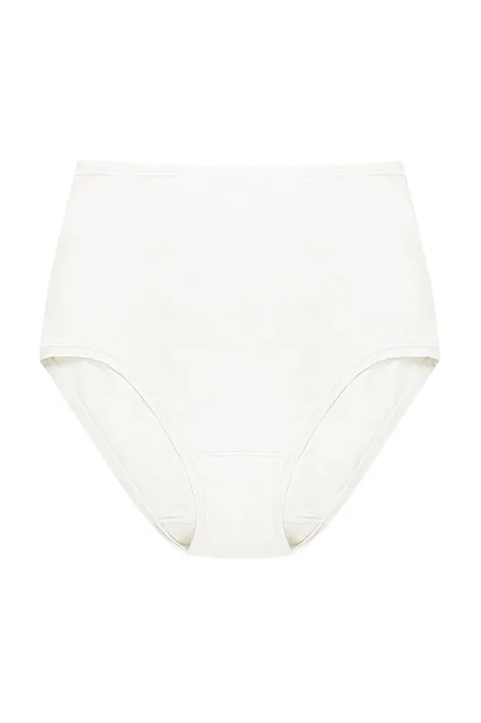 Bliss Bare Cotton High Waist Brief sold by Natori