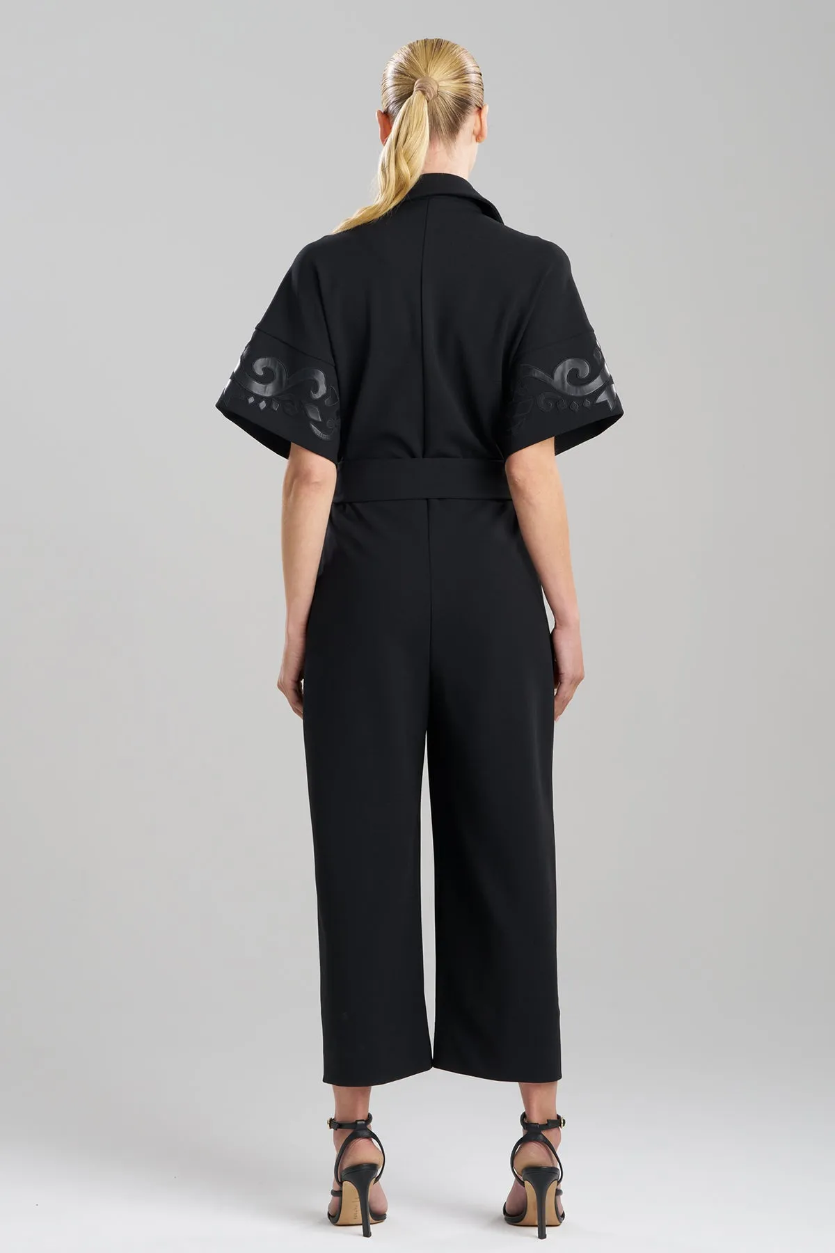 Knit Crepe Embellished Jumpsuit sold by Natori product image thumbnail 2