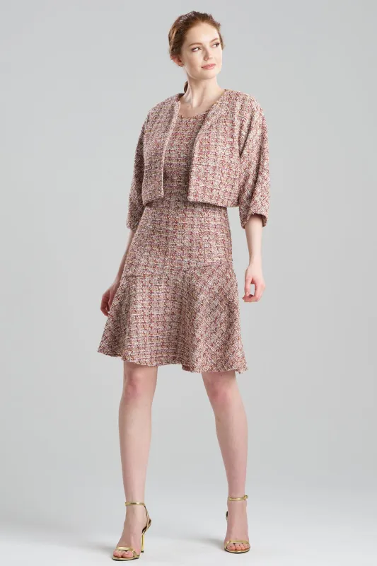 Tweed Cropped Jacket sold by Natori