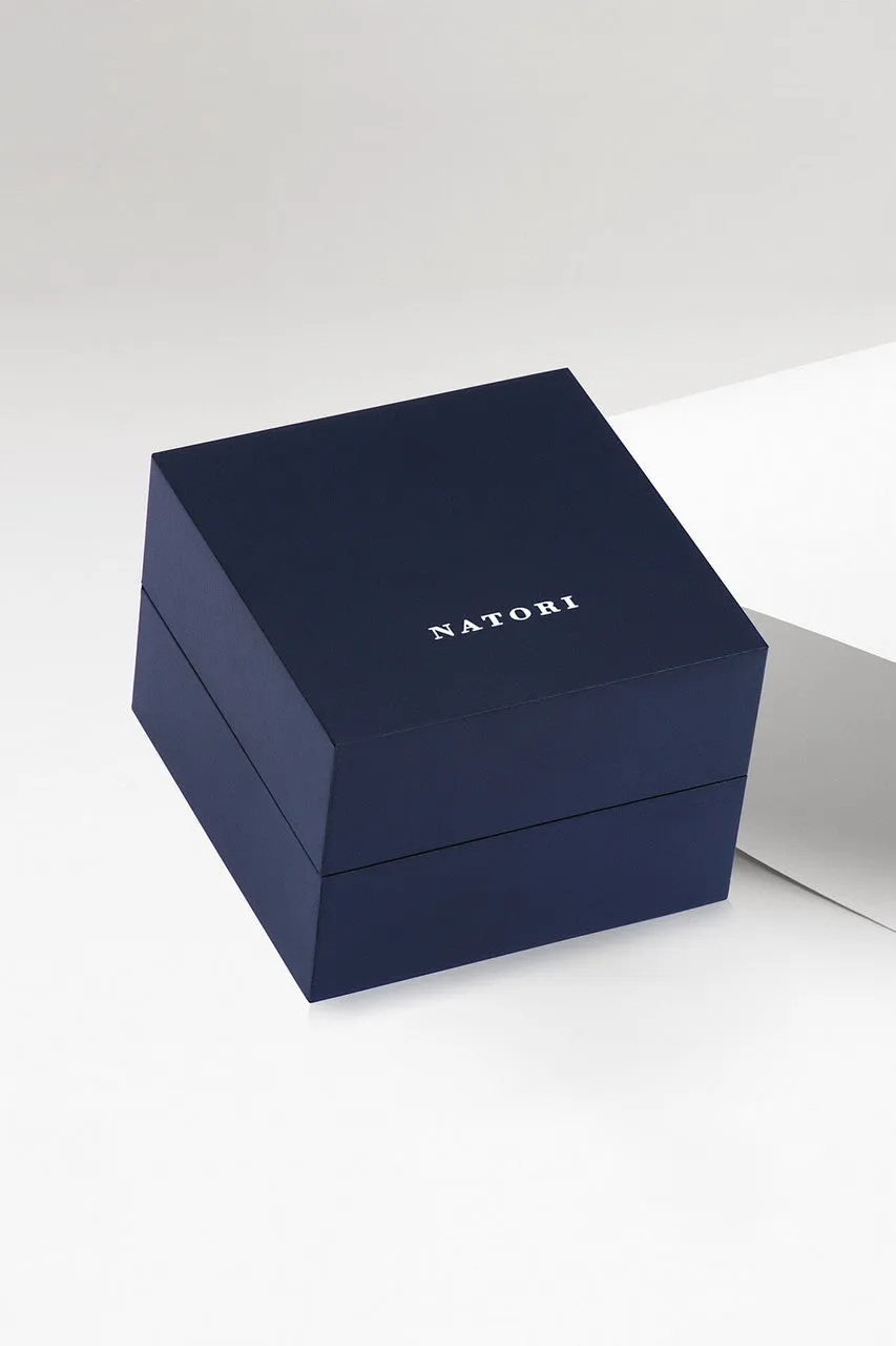 Indochine Giant Gemstone Open Hoops sold by Natori product image thumbnail 5