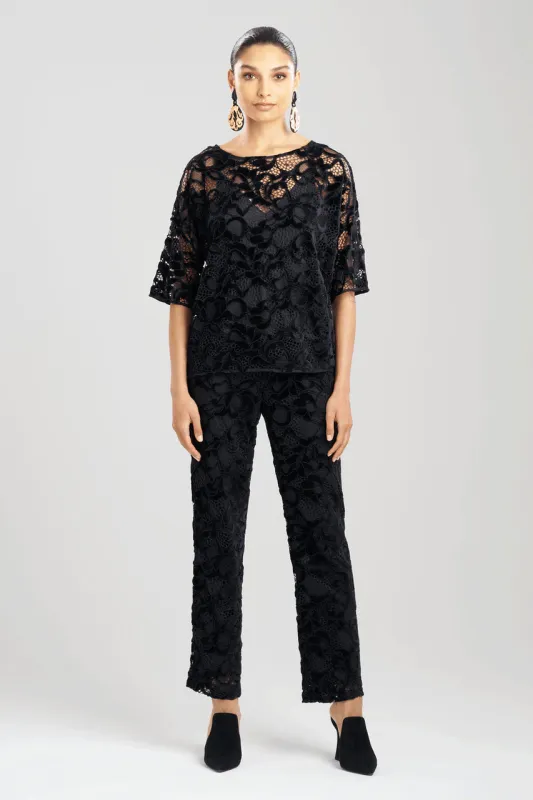 Chenille Lace Square Top sold by Natori