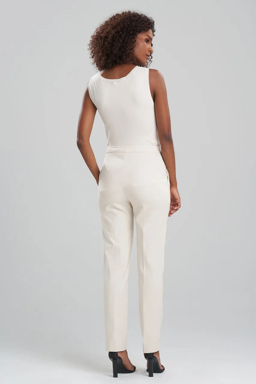 Stretch Cotton Blend Tapered Pants sold by Natori product image thumbnail 5