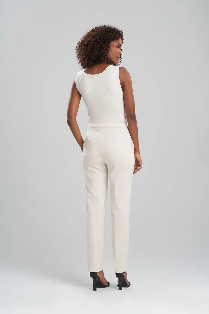 Stretch Cotton Blend Tapered Pants sold by Natori product image thumbnail 3