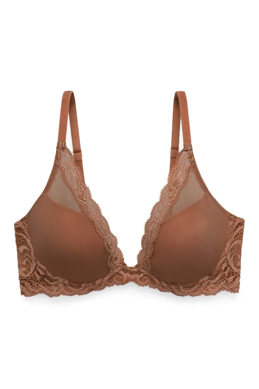 Feathers Plunge T-Shirt Bra - Basics sold by Natori