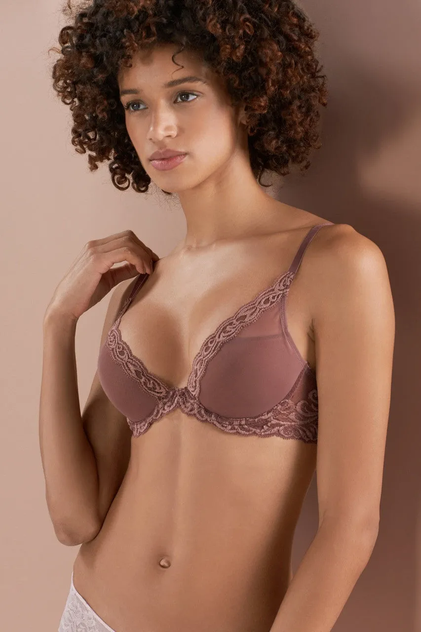 Feathers Plunge T-Shirt Bra - Basics sold by Natori product image thumbnail 3
