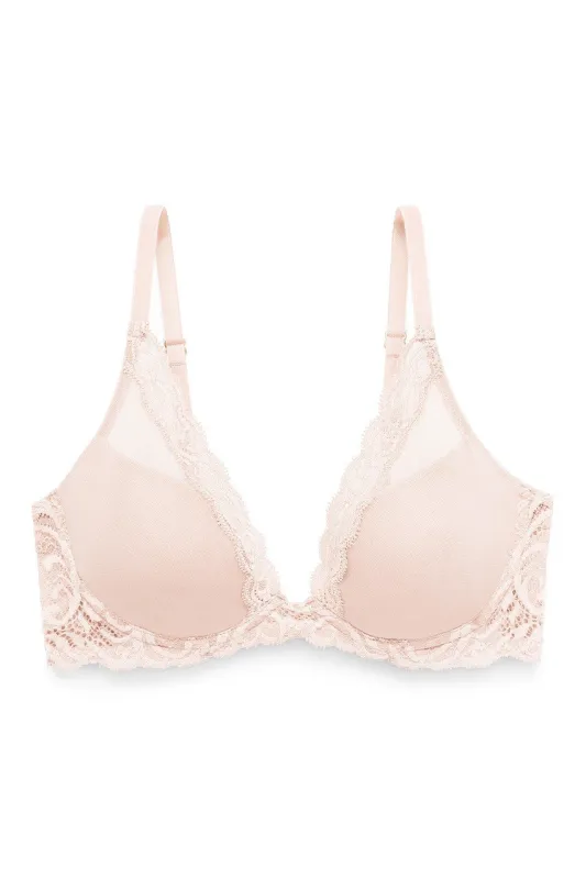 Feathers Plunge T-Shirt Bra - Basics sold by Natori