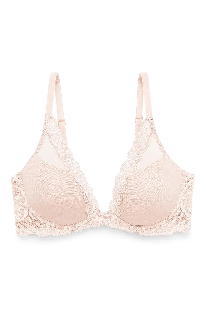 Feathers Plunge T-Shirt Bra - Basics sold by Natori