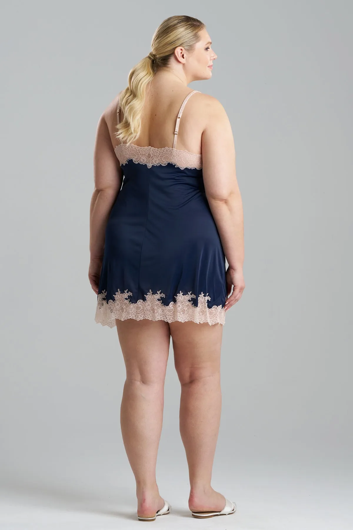 Enchant Lace Trim Chemise sold by Natori product image thumbnail 4