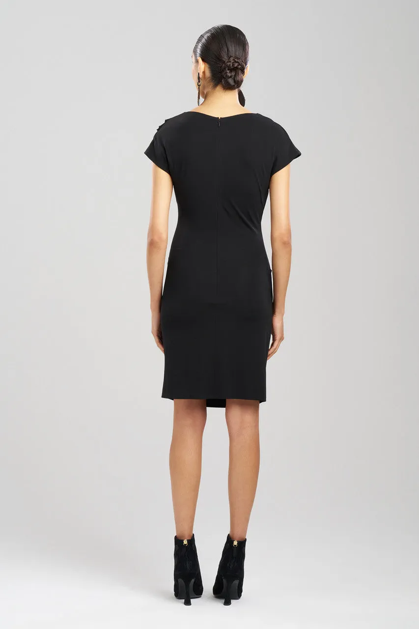 Matte Jersey Rouched Drape Dress sold by Natori product image thumbnail 2