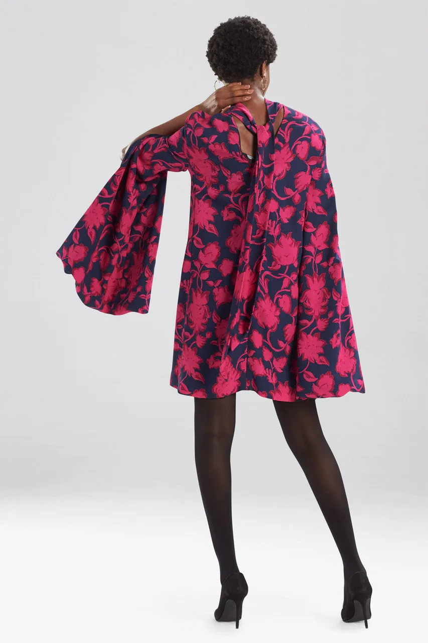 Ikebana Floral Cape Dress sold by Natori product image thumbnail 3