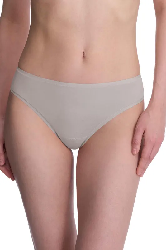 Bliss Bare Cotton Thong sold by Natori