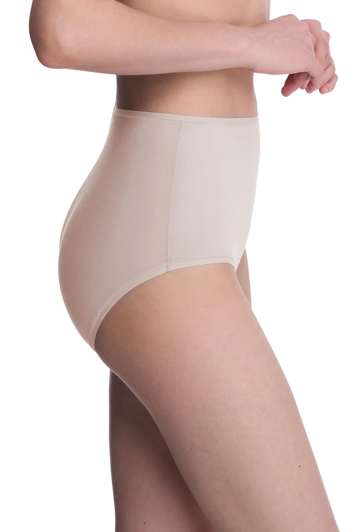 Bliss Bare Cotton High Waist Brief sold by Natori product image thumbnail 2