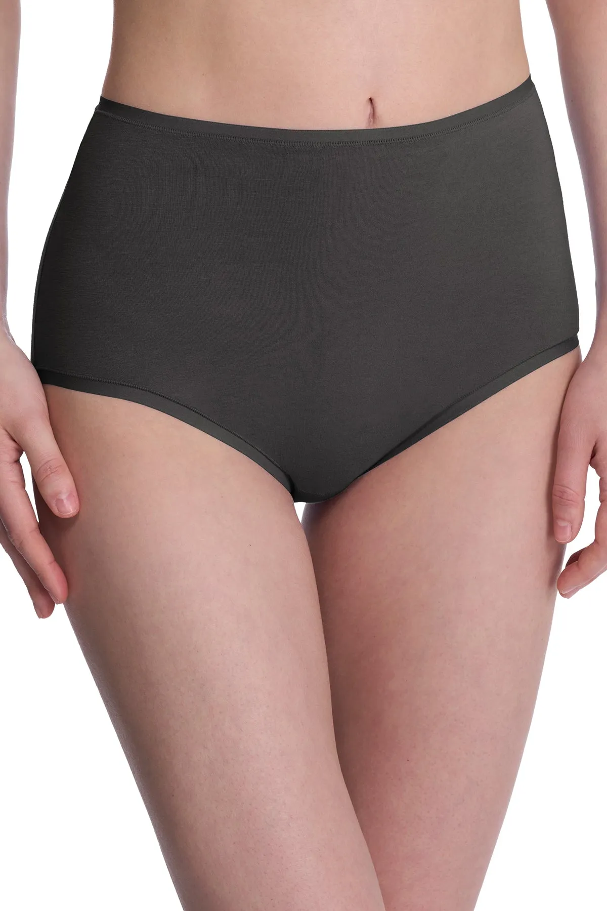Bliss Bare Cotton High Waist Brief sold by Natori