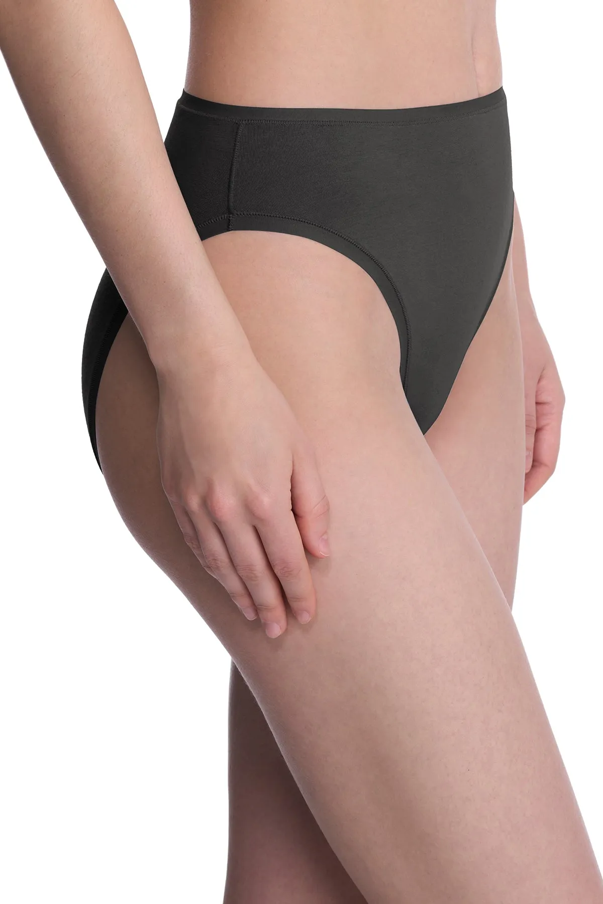 Bliss Bare Cotton High Cut Brief sold by Natori product image thumbnail 2