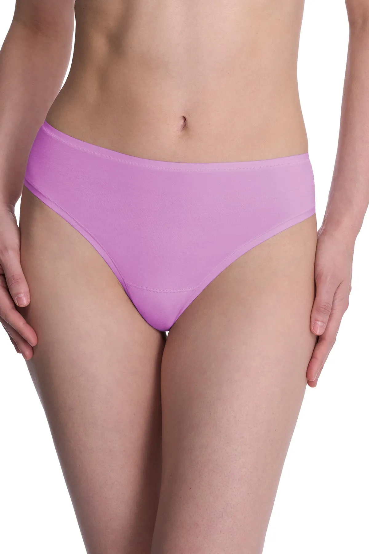 Bliss Bare Cotton Thong sold by Natori