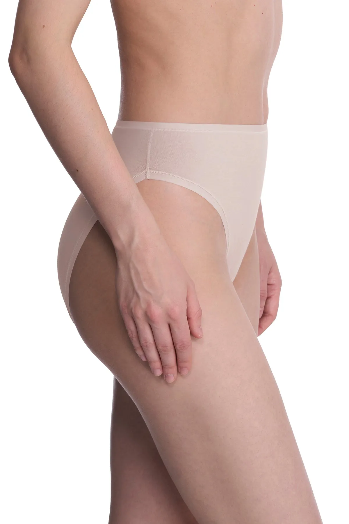 Bliss Bare Cotton High Cut Brief sold by Natori product image thumbnail 2