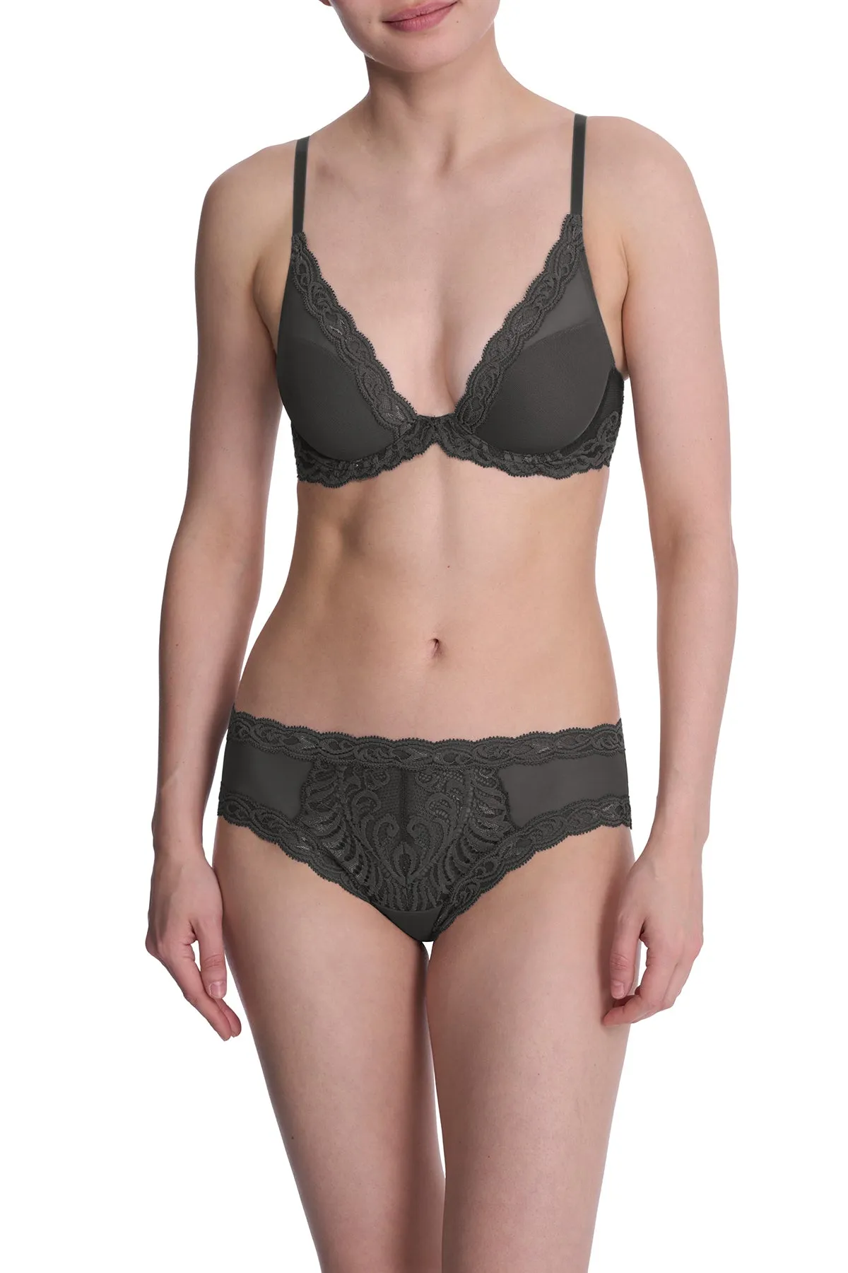 Feathers Plunge T-Shirt Bra sold by Natori product image thumbnail 4