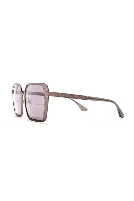 Kintsu Metal Rectangle Sunglasses sold by Natori