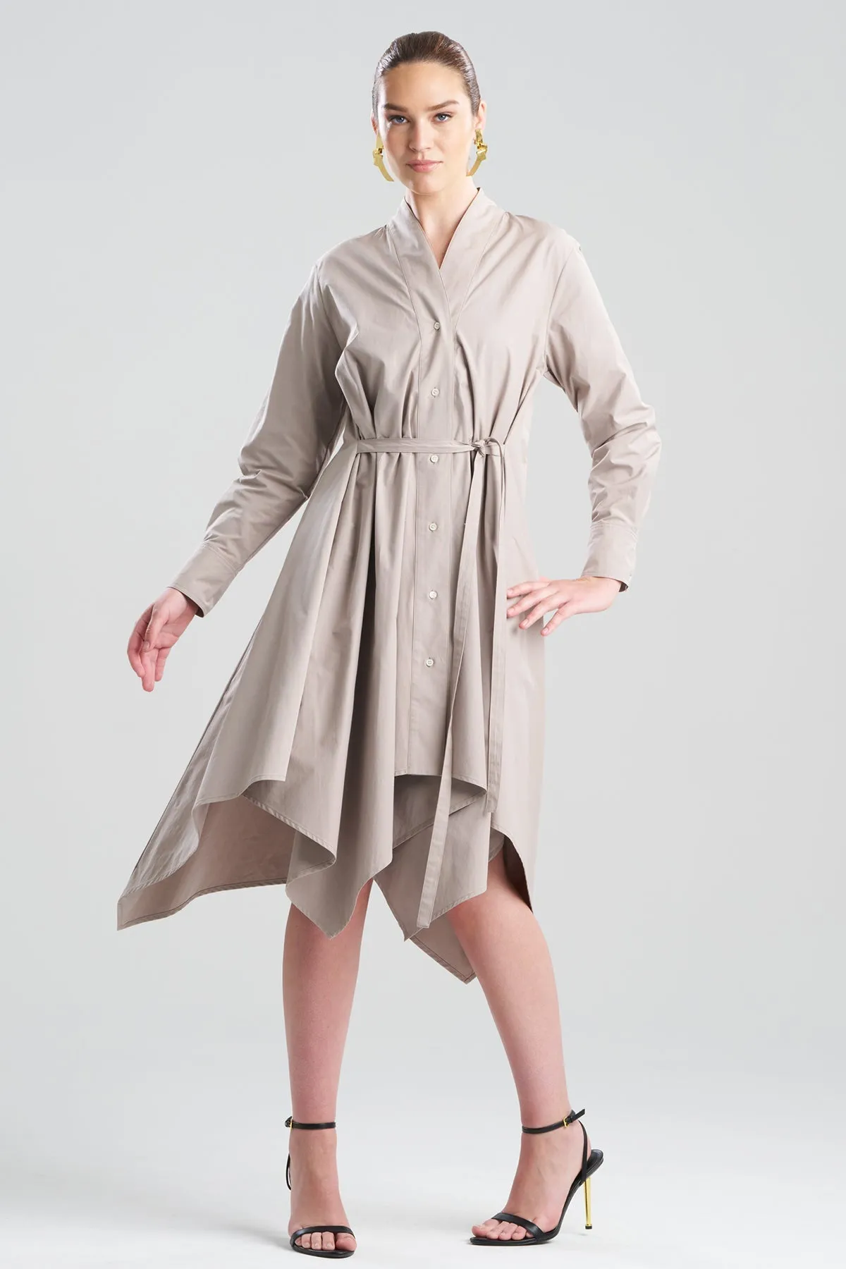 Tech Cotton Taffeta Handkerchief Dress sold by Natori
