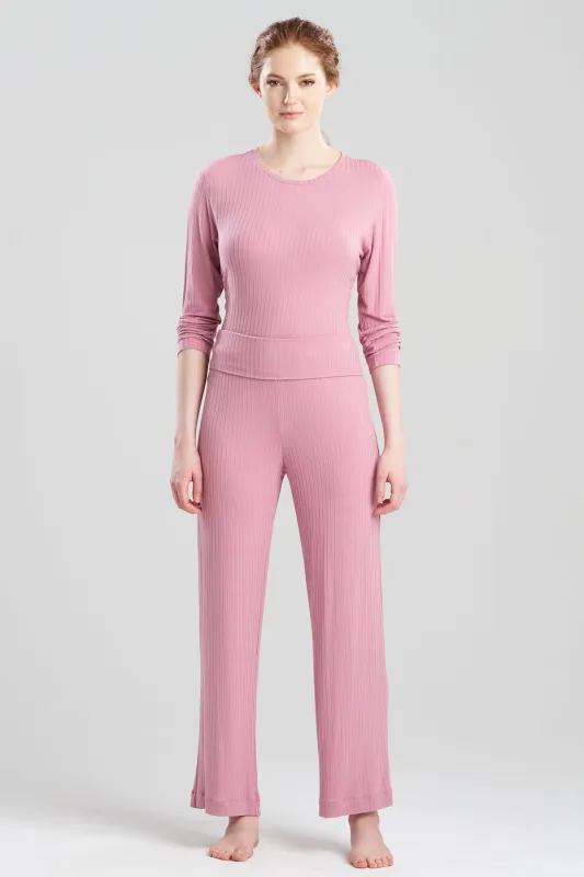 Skye Rib Ease Pants sold by Natori