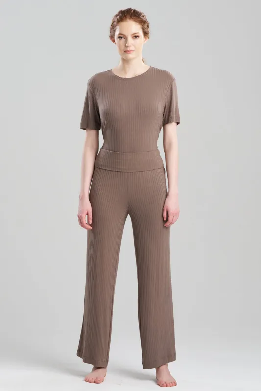 Skye Rib Ease Pants sold by Natori