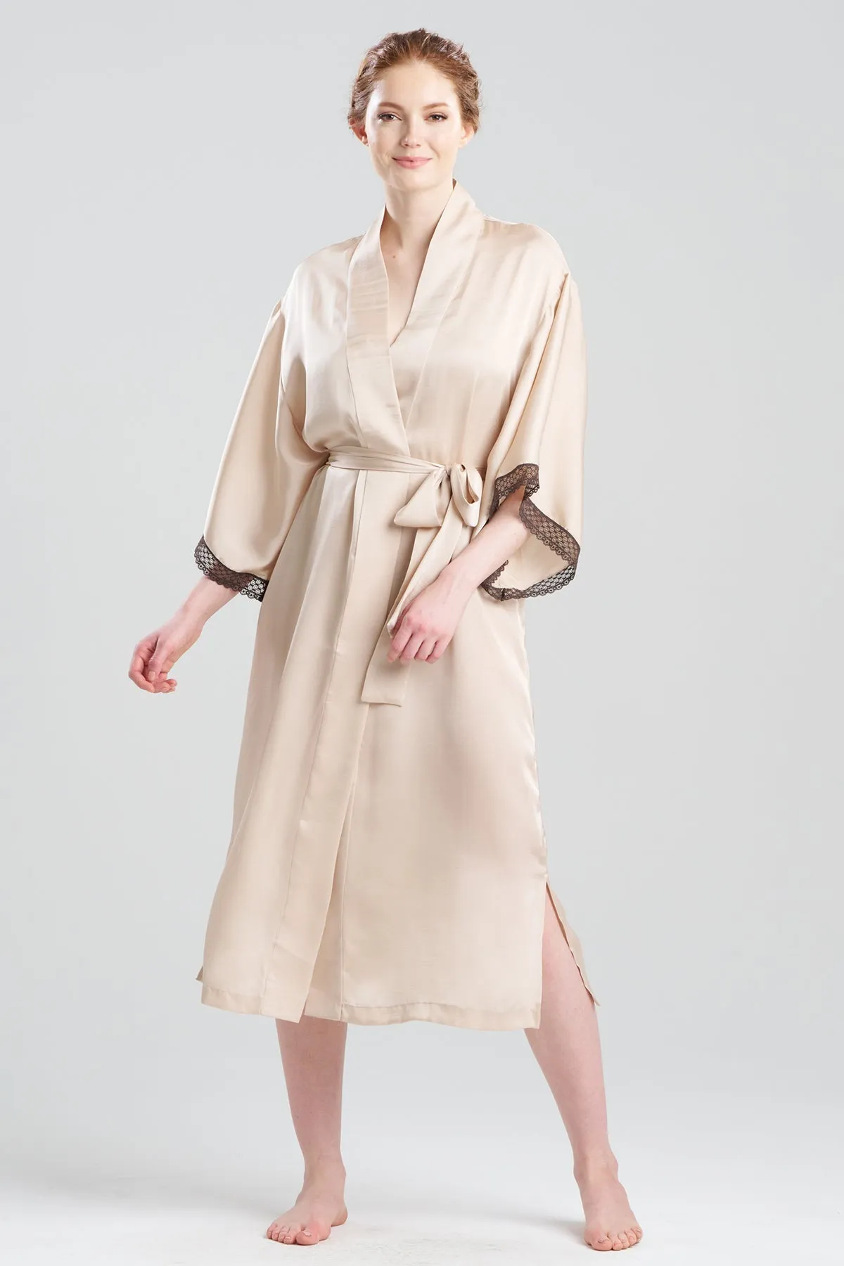 Ashley Icon Lace Robe sold by Natori