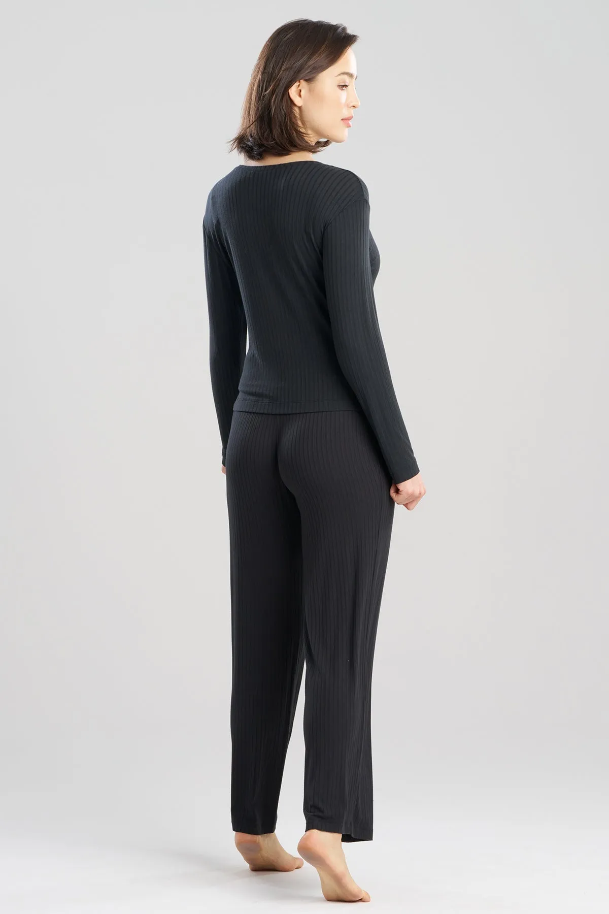 Skye Rib Ease Long Sleeve Top sold by Natori product image thumbnail 2