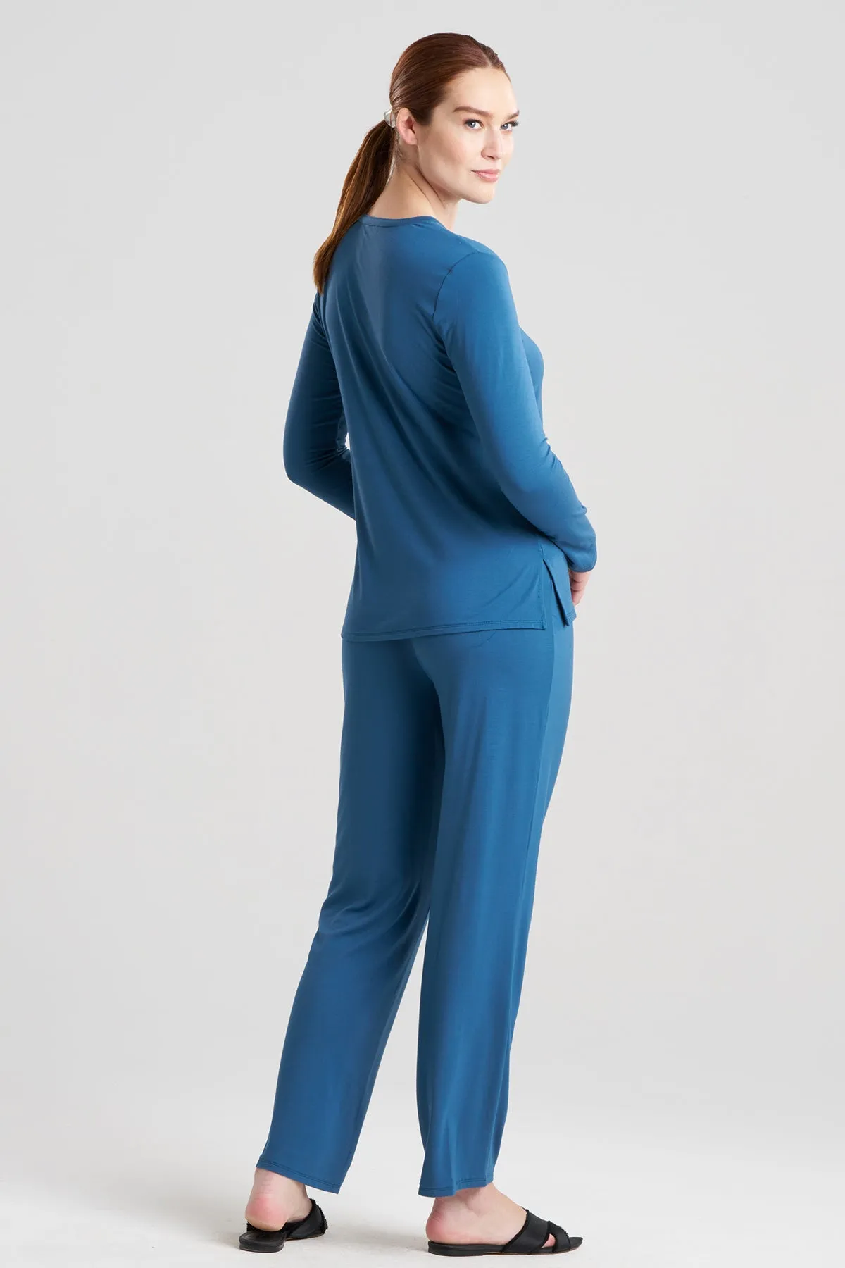 Feathers Essentials Lenzing™ Ecovero™ Viscose PJ sold by Natori product image thumbnail 3