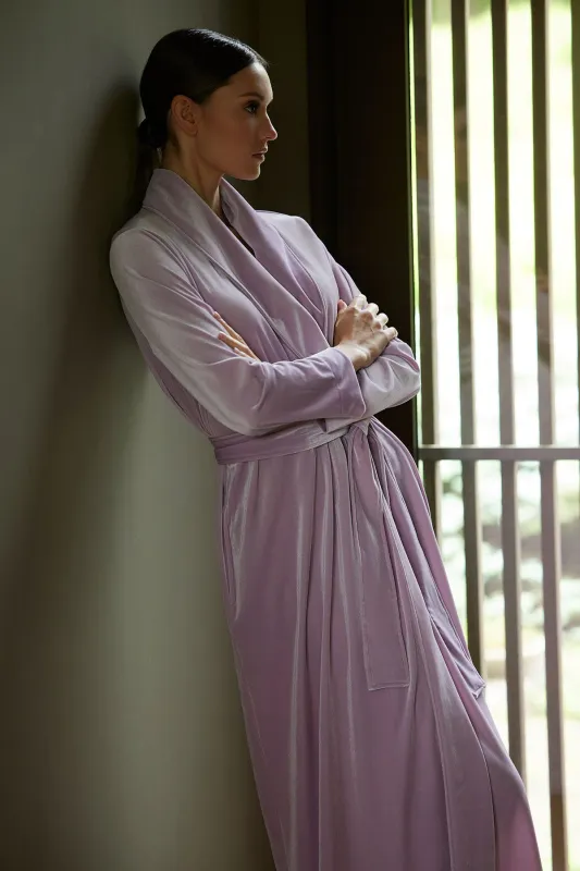 Natalie Velvet Robe sold by Natori