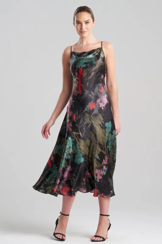 Nara Silk Slip Dress sold by Natori