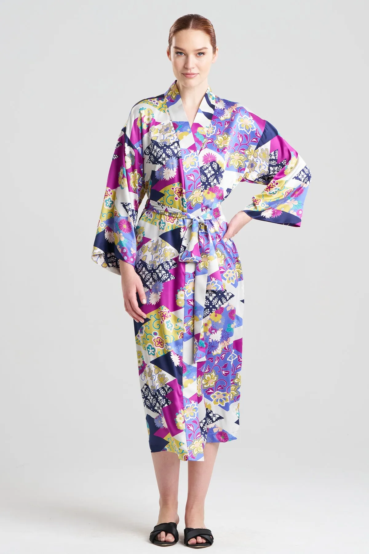 Deco Satin Robe sold by Natori