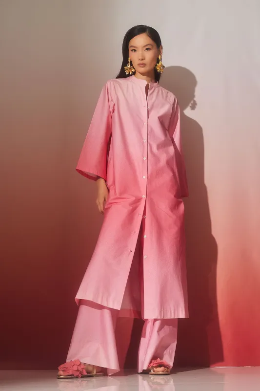 Akari Cotton Mandarin Tunic sold by Natori