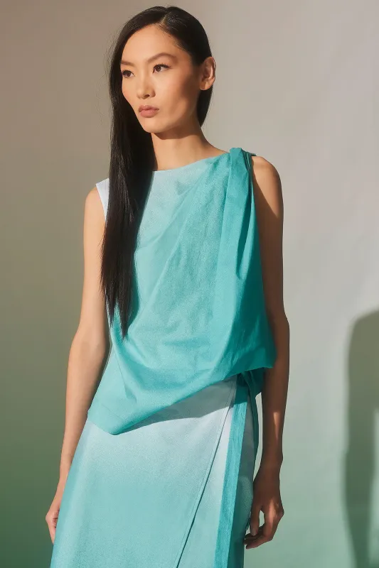 Akari Cotton Origami Top sold by Natori