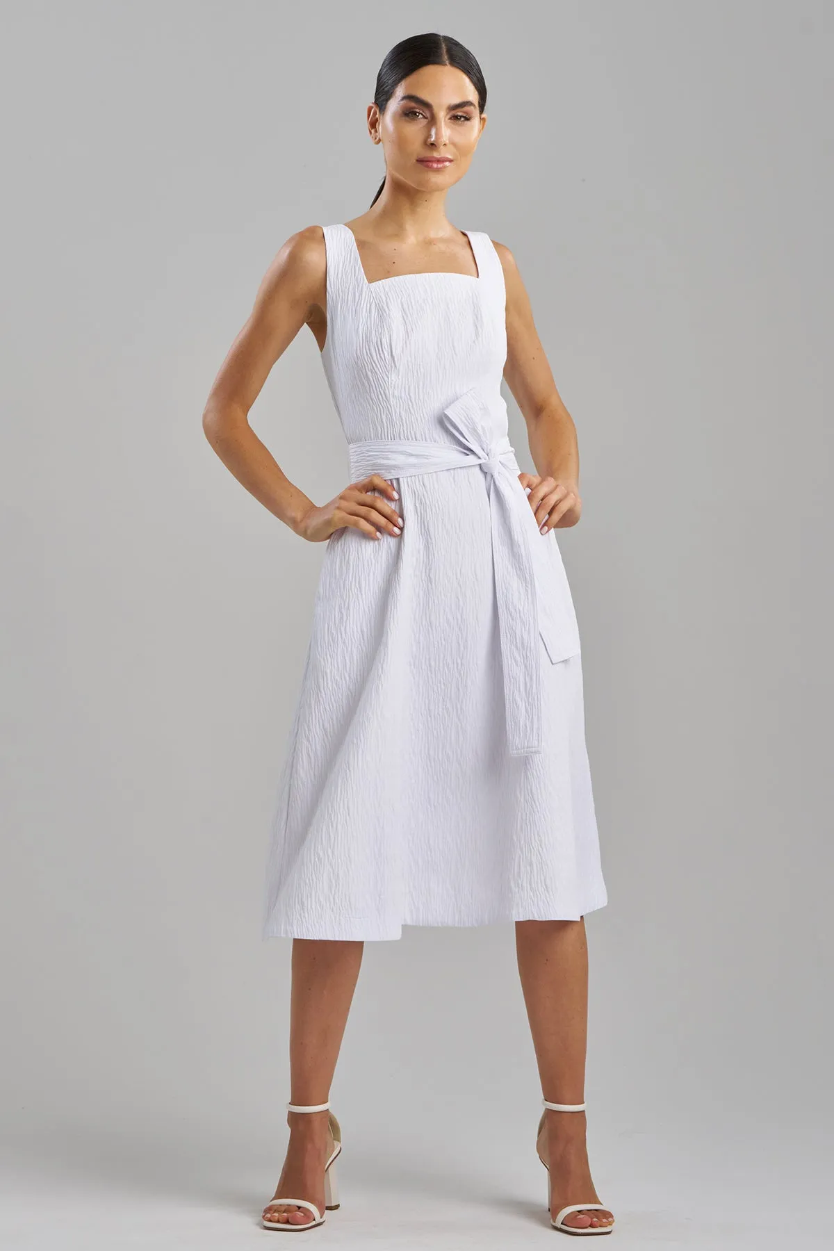 Textured Jacquard Square Tank Dress sold by Natori product image thumbnail 2