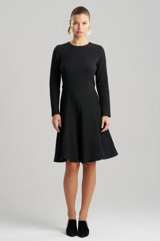 Textured Cotton Jacquard Midi Dress sold by Natori