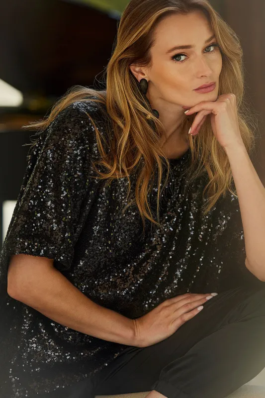 Sequins Top sold by Natori