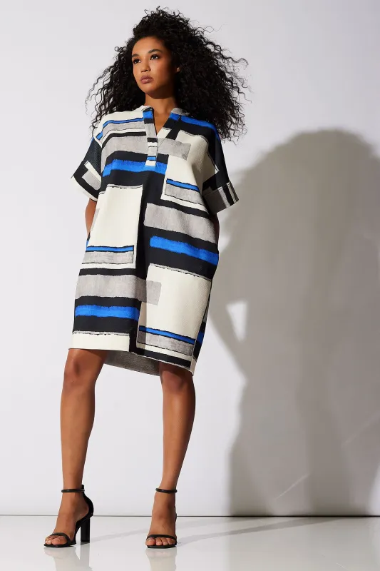 Scuba Crepe Pleated Dress sold by Natori